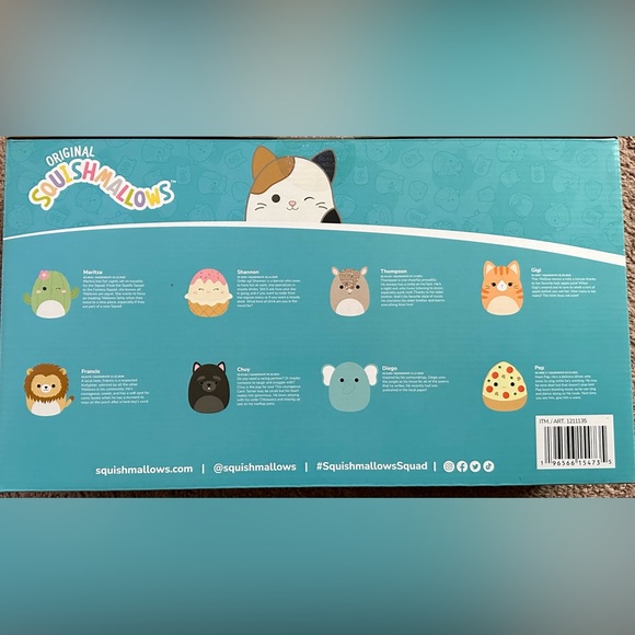 8 5” Kellytoy Squishmallows - Assorted Mini Pack - 8 5” Squishmallows Set - Picture 16 of 16